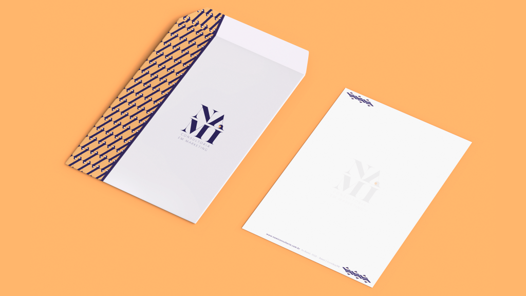 envelope and notepad